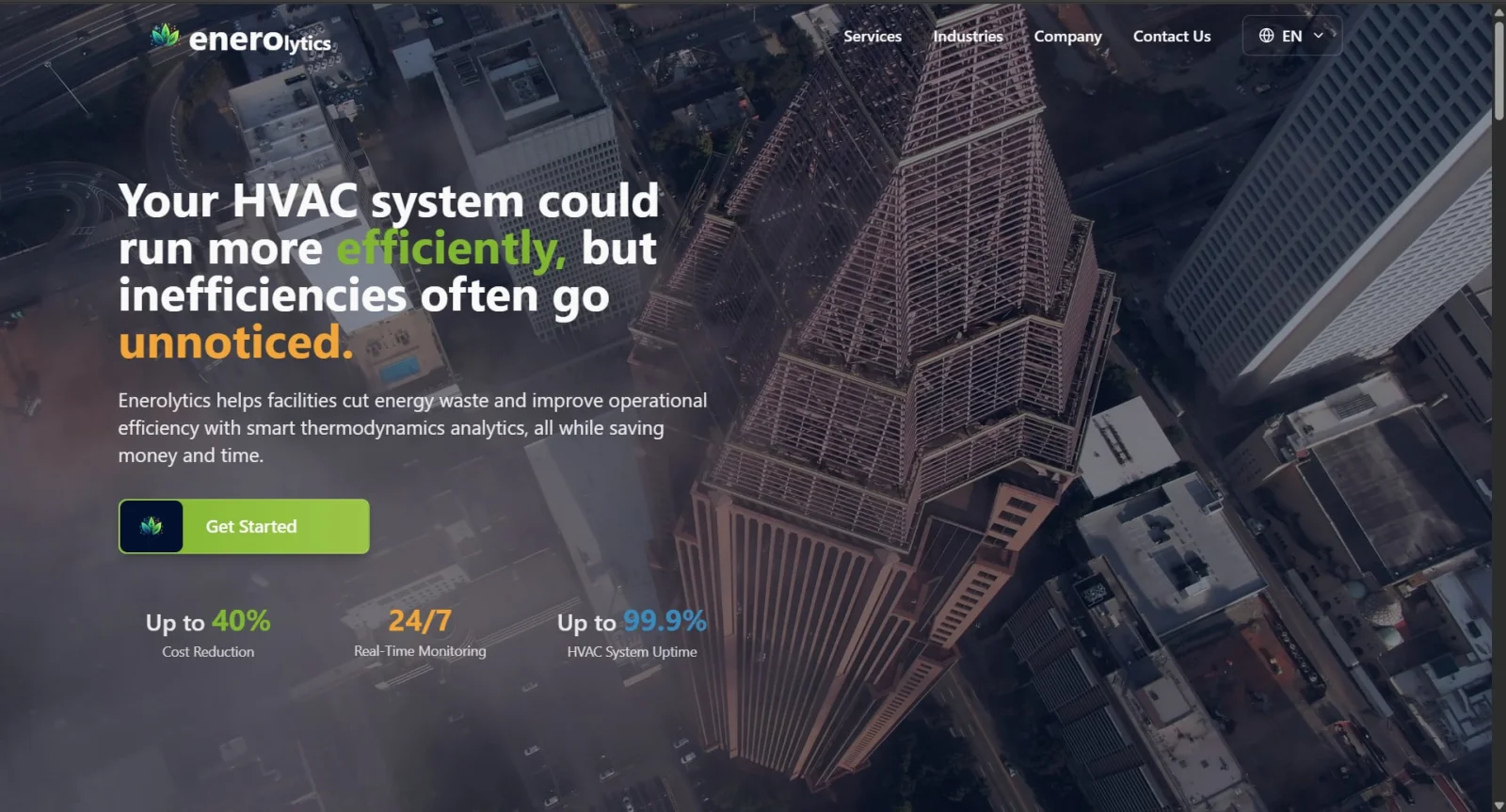 Enerolytics – Energy Management & HVAC Optimization Platform