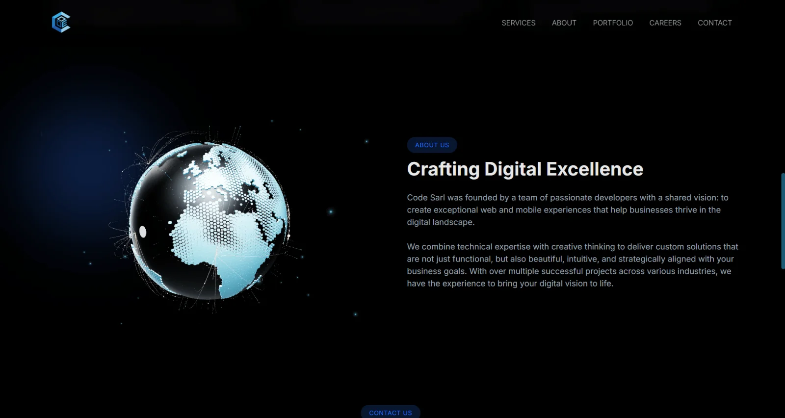 Code SARL screenshot